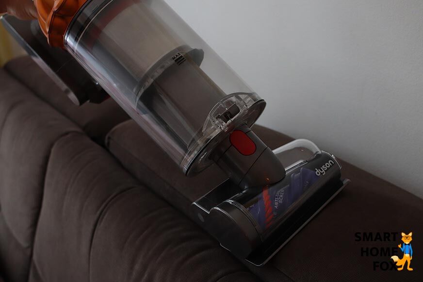 Absaugen von Möbeln